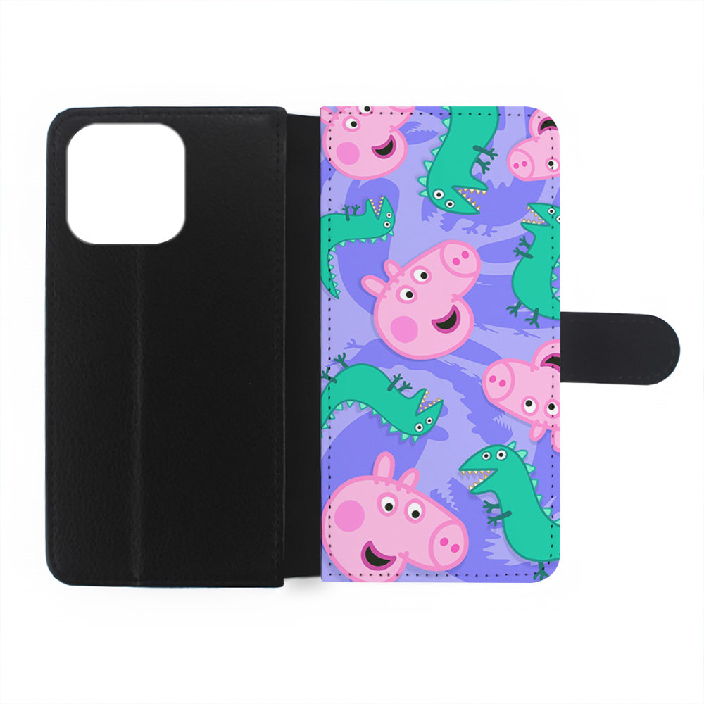 Peppa Pig Purple iPhone 15 Pro Case