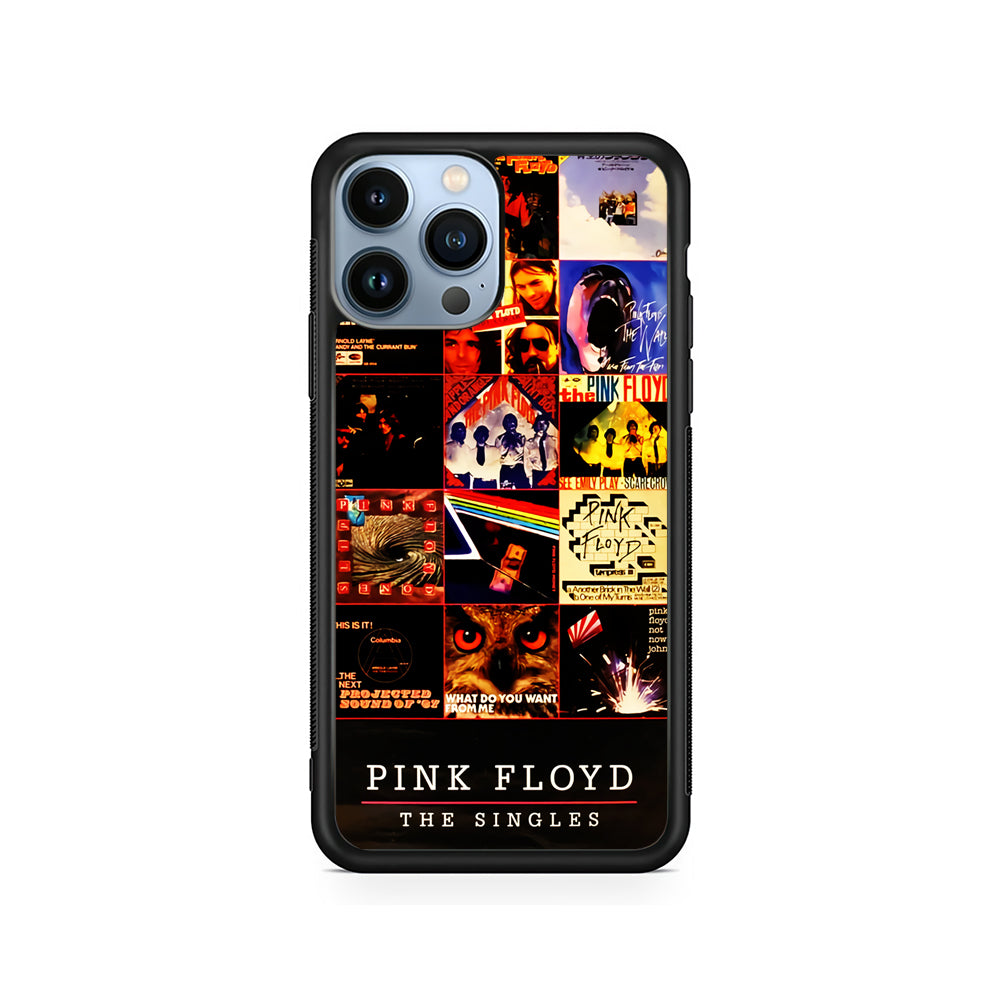 Pink Floyd Cover Collage iPhone 15 Pro Case