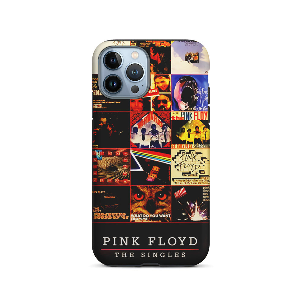 Pink Floyd Cover Collage iPhone 15 Pro Case