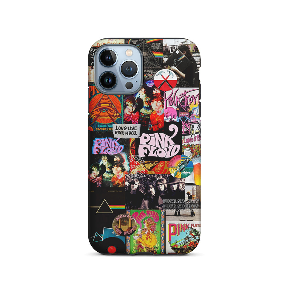 Pink Floyd Rock Aesthetic iPhone 15 Pro Case