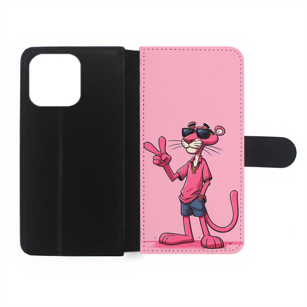 Pink Panther Wearing Glasses iPhone 13 Mini Case