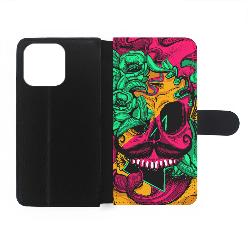 Pirates Skull Artistic Art iPhone 15 Pro Case