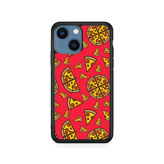 Pizza Slice Pattern iPhone 15 Plus Case