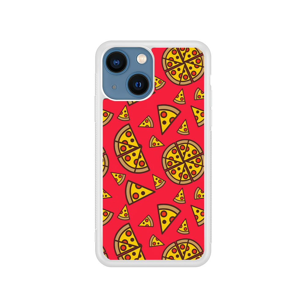 Pizza Slice Pattern iPhone 15 Plus Case