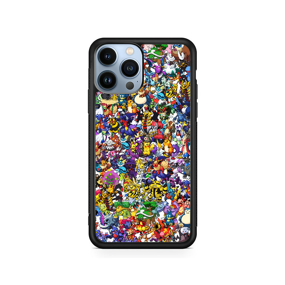 Pokemon All Characters iPhone 15 Pro Case