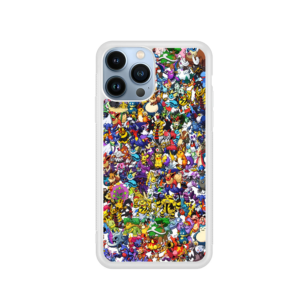 Pokemon All Characters iPhone 15 Pro Case