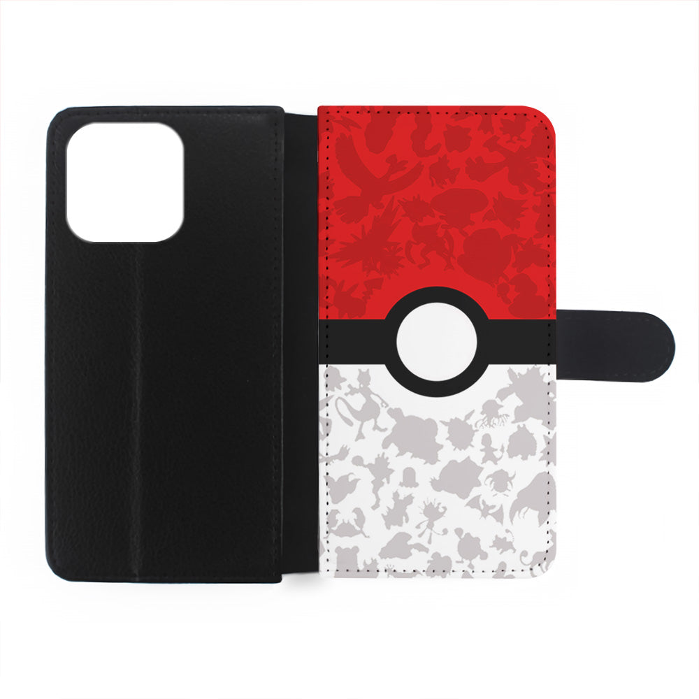 Pokemon Ball Silhouette iPhone 15 Plus Case