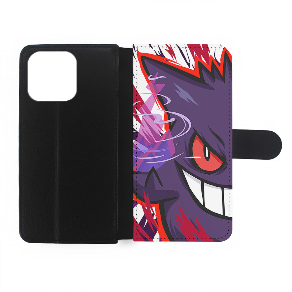 Pokemon Gengar Half Face iPhone 15 Plus Case