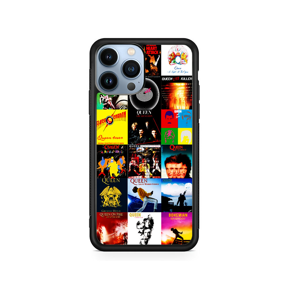 Queen Album Aesthetic iPhone 15 Pro Case