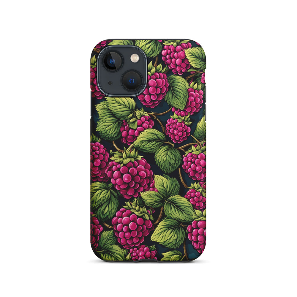 Raspberry Fresh Tropical Fruit iPhone 15 Plus Case