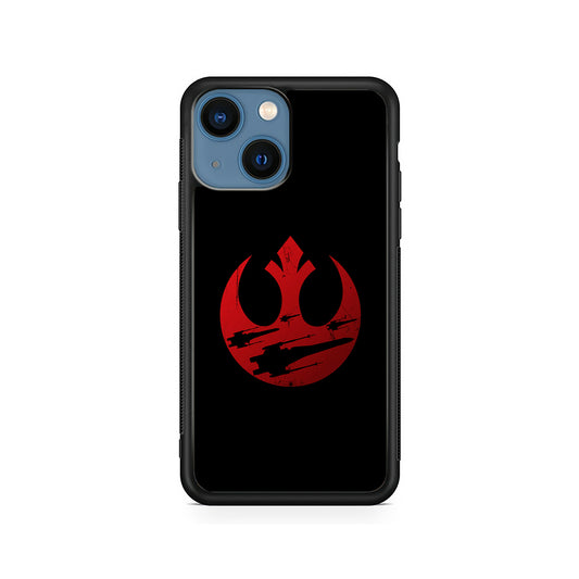 Rebel Alliance Star Wars Red iPhone 15 Plus Case