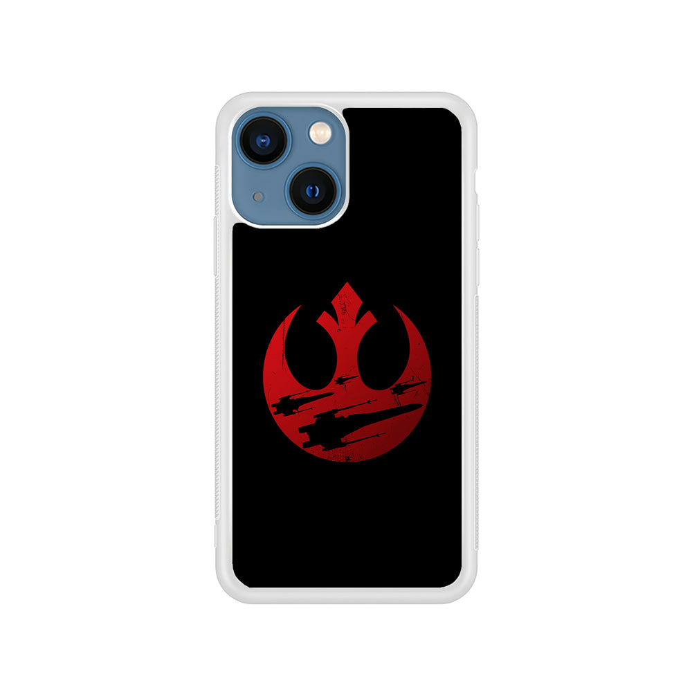 Rebel Alliance Star Wars Red iPhone 15 Plus Case