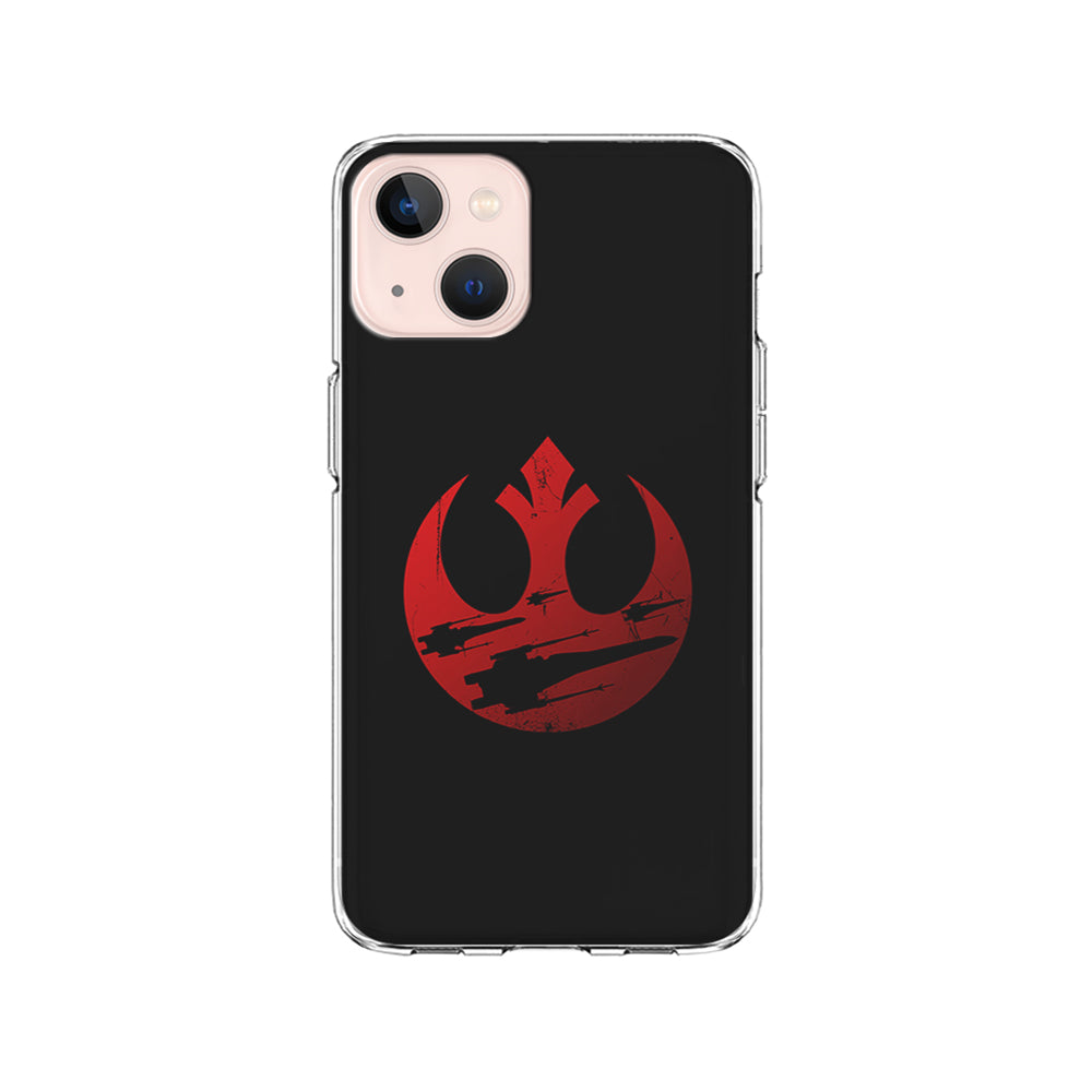 Rebel Alliance Star Wars Red iPhone 15 Plus Case