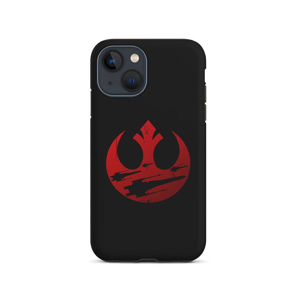 Rebel Alliance Star Wars Red iPhone 15 Plus Case