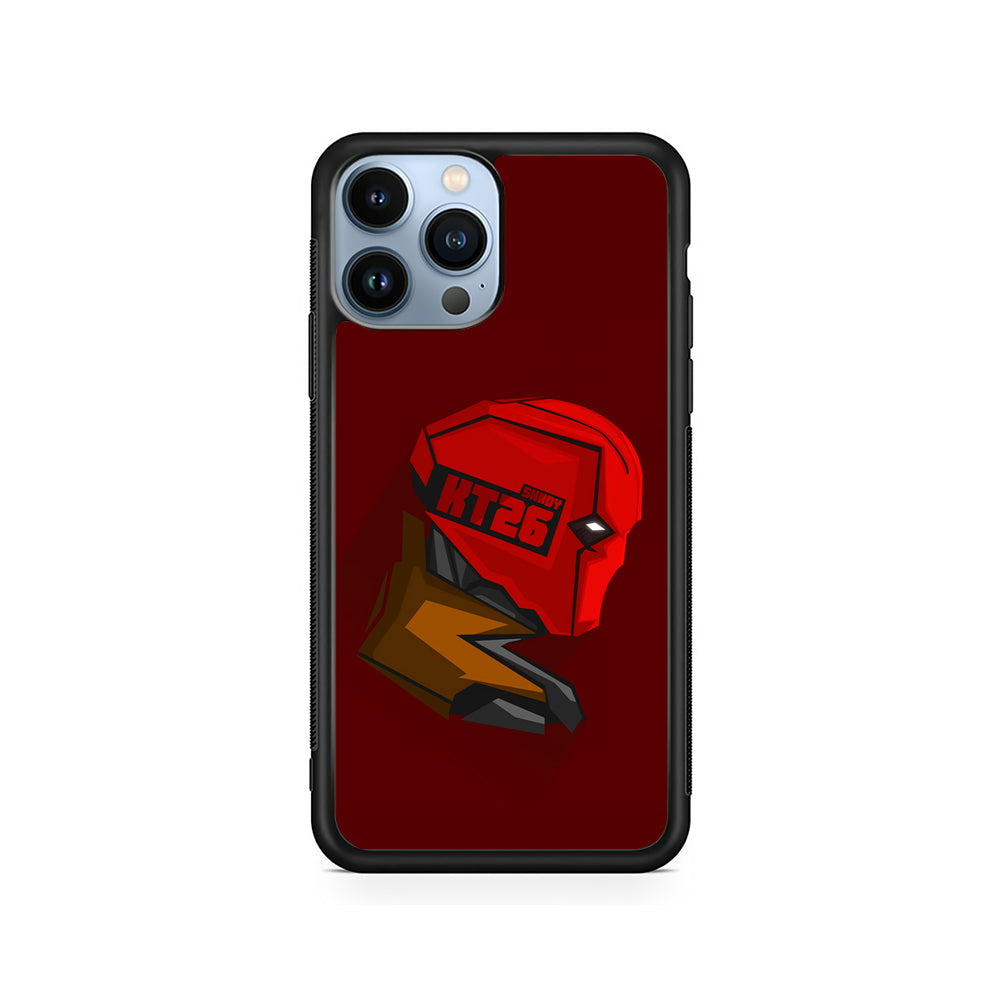 Red Hood Pop Head iPhone 15 Pro Case