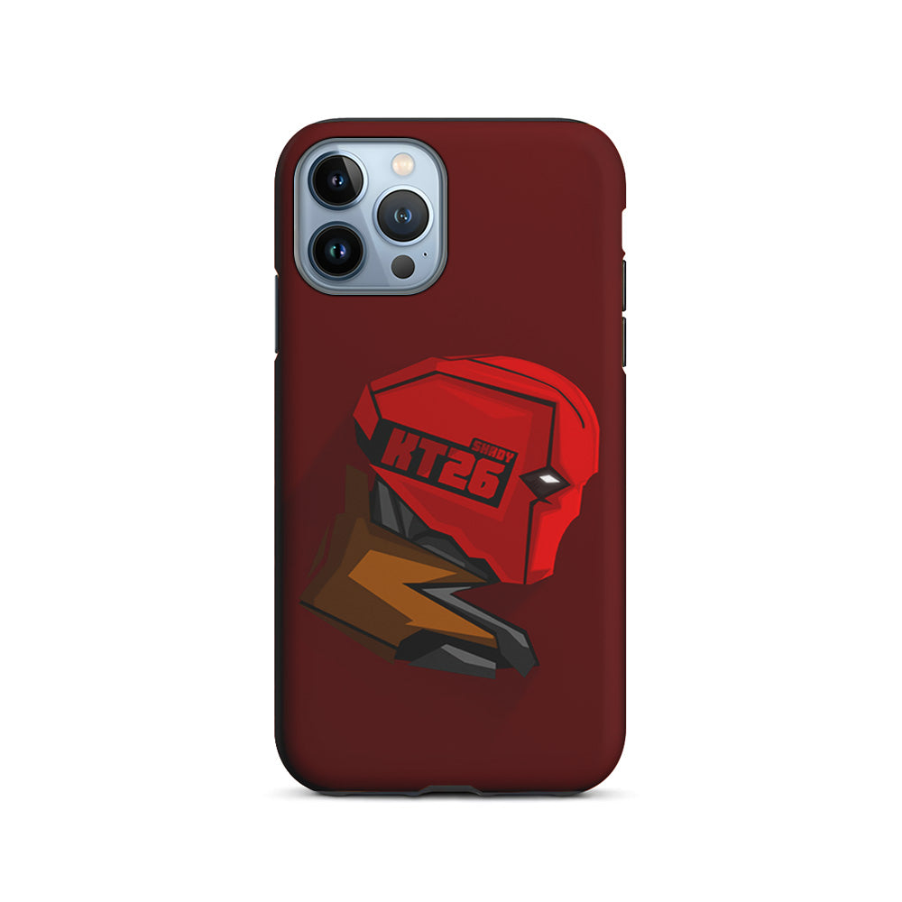 Red Hood Pop Head iPhone 15 Pro Case