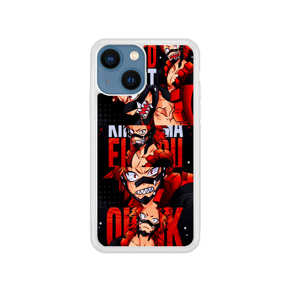 Red Riot Eijiro Kirishima Aesthetic iPhone 15 Plus Case