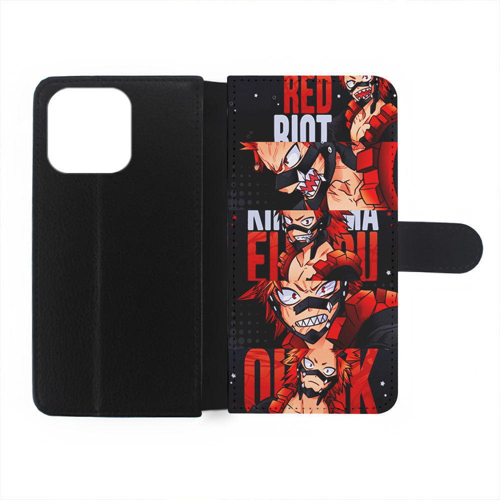 Red Riot Eijiro Kirishima Aesthetic iPhone 15 Plus Case