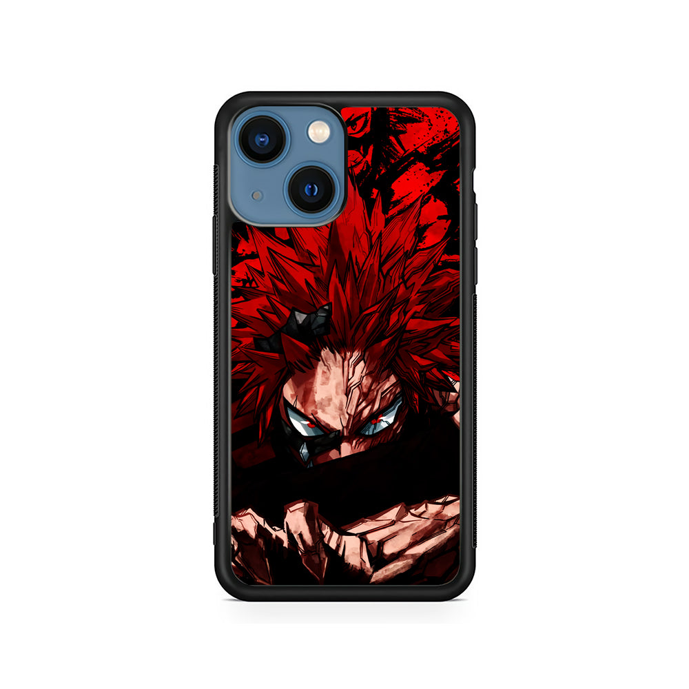 Red Riot Eijiro Kirishima Unbreakable iPhone 15 Plus Case