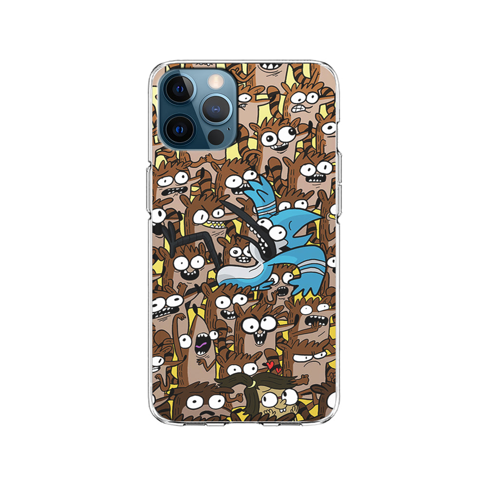 Regular Show Rigby Mordecai Cartoon iPhone 15 Pro Case