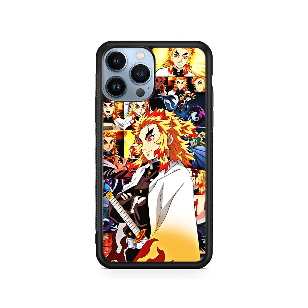 Rengoku Kyojuro Part of Momment iPhone 15 Pro Case