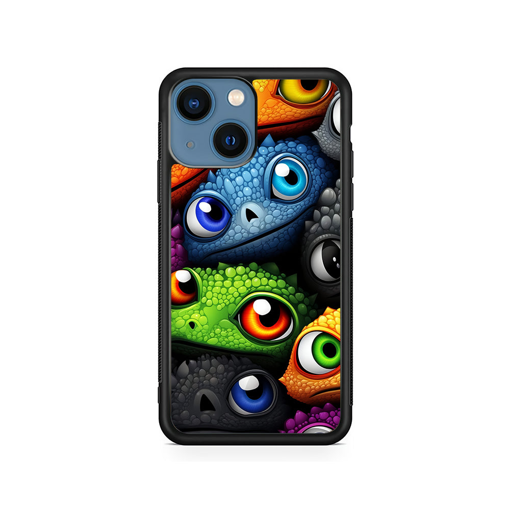 Reptile Eye Cartoon iPhone 15 Plus Case