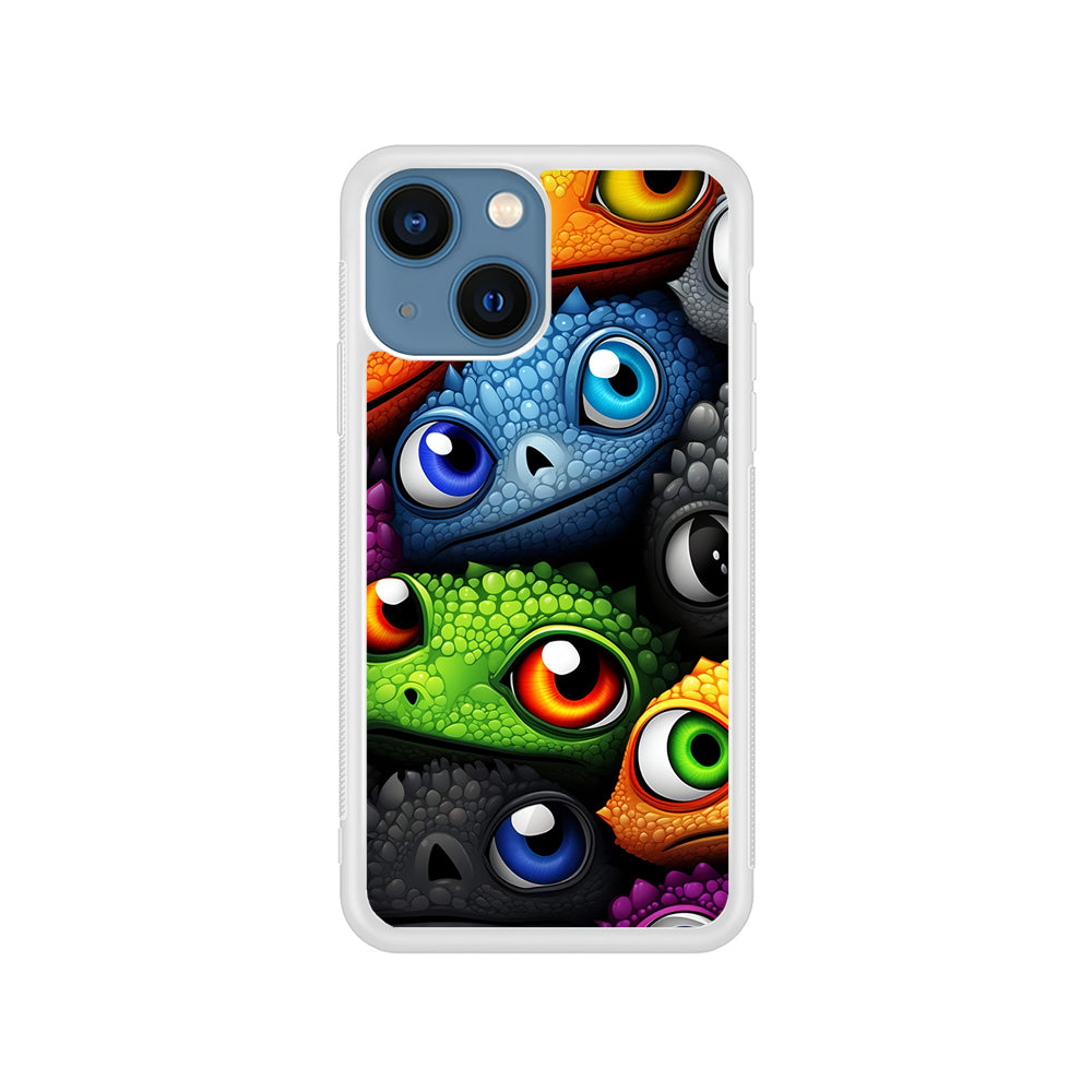 Reptile Eye Cartoon iPhone 15 Plus Case