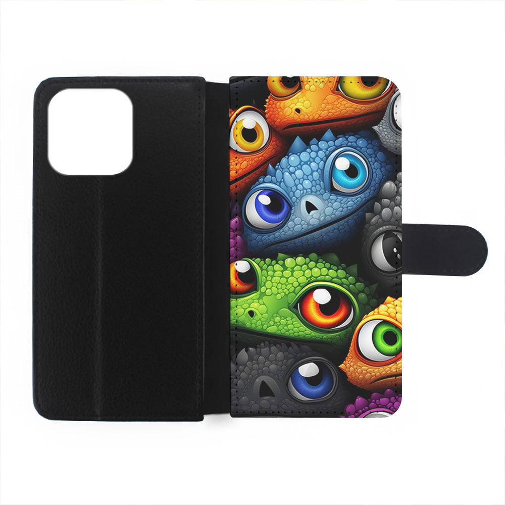 Reptile Eye Cartoon iPhone 15 Plus Case