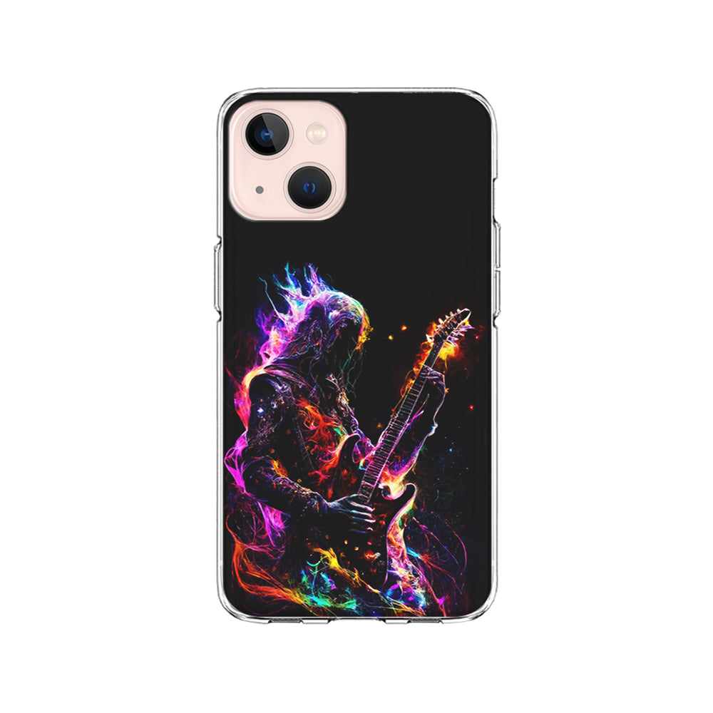 Rock Heavy Metal Guitar iPhone 15 Plus Case