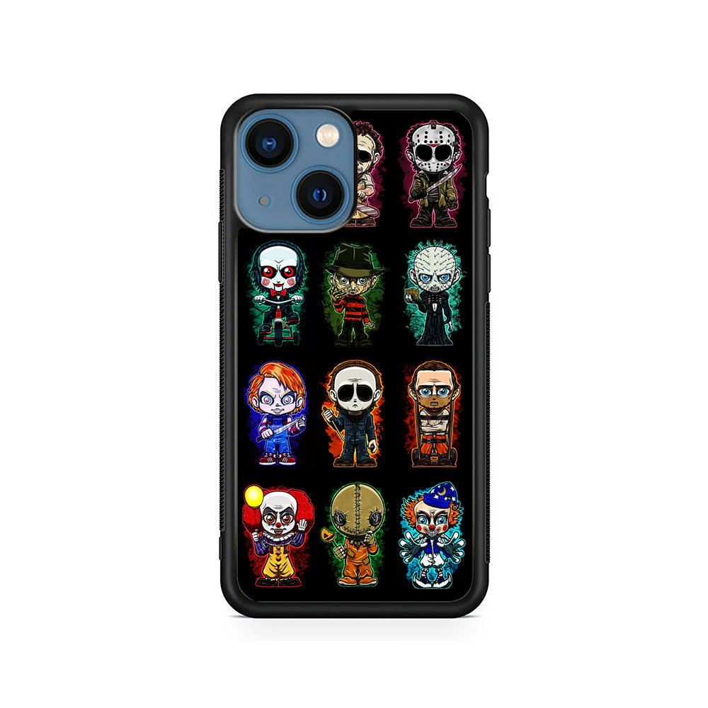 Scary Movie Horror Chibi iPhone 15 Plus Case