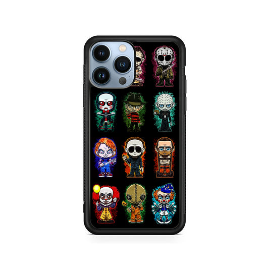 Scary Movie Horror Chibi iPhone 15 Pro Case