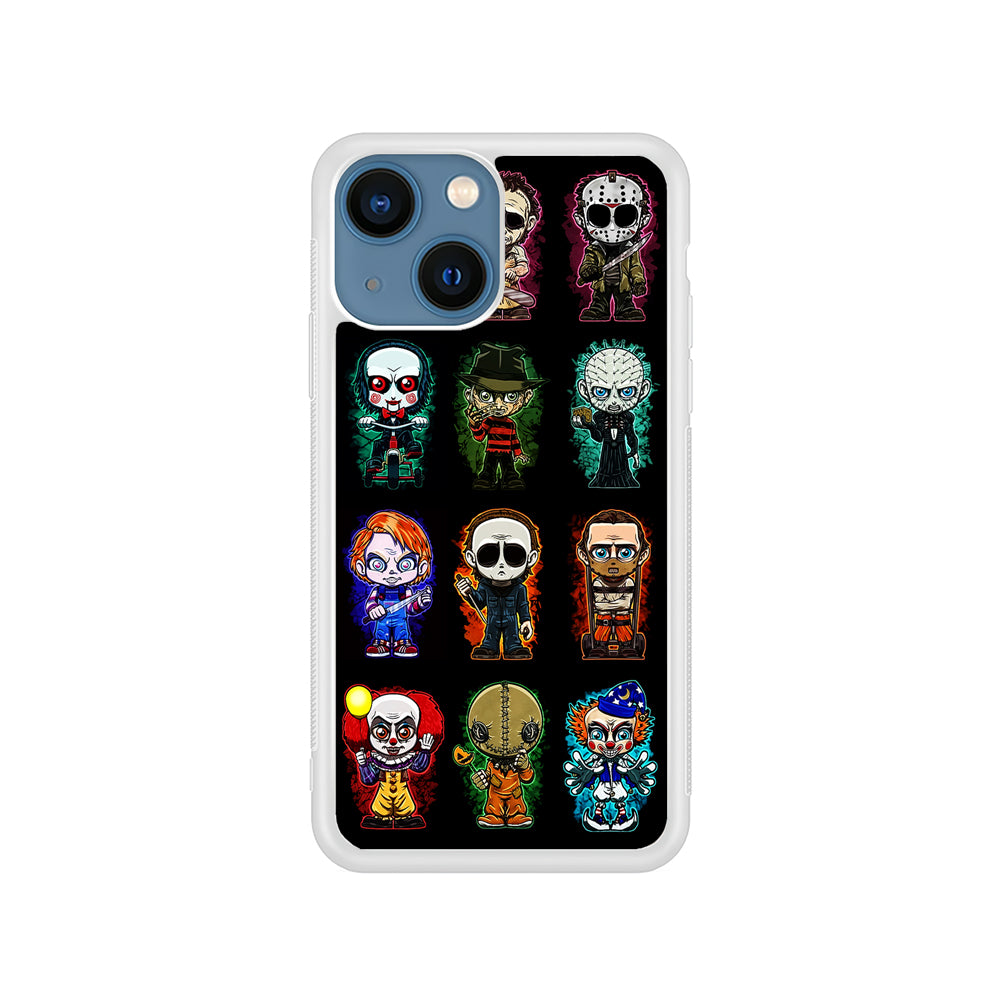 Scary Movie Horror Chibi iPhone 15 Plus Case