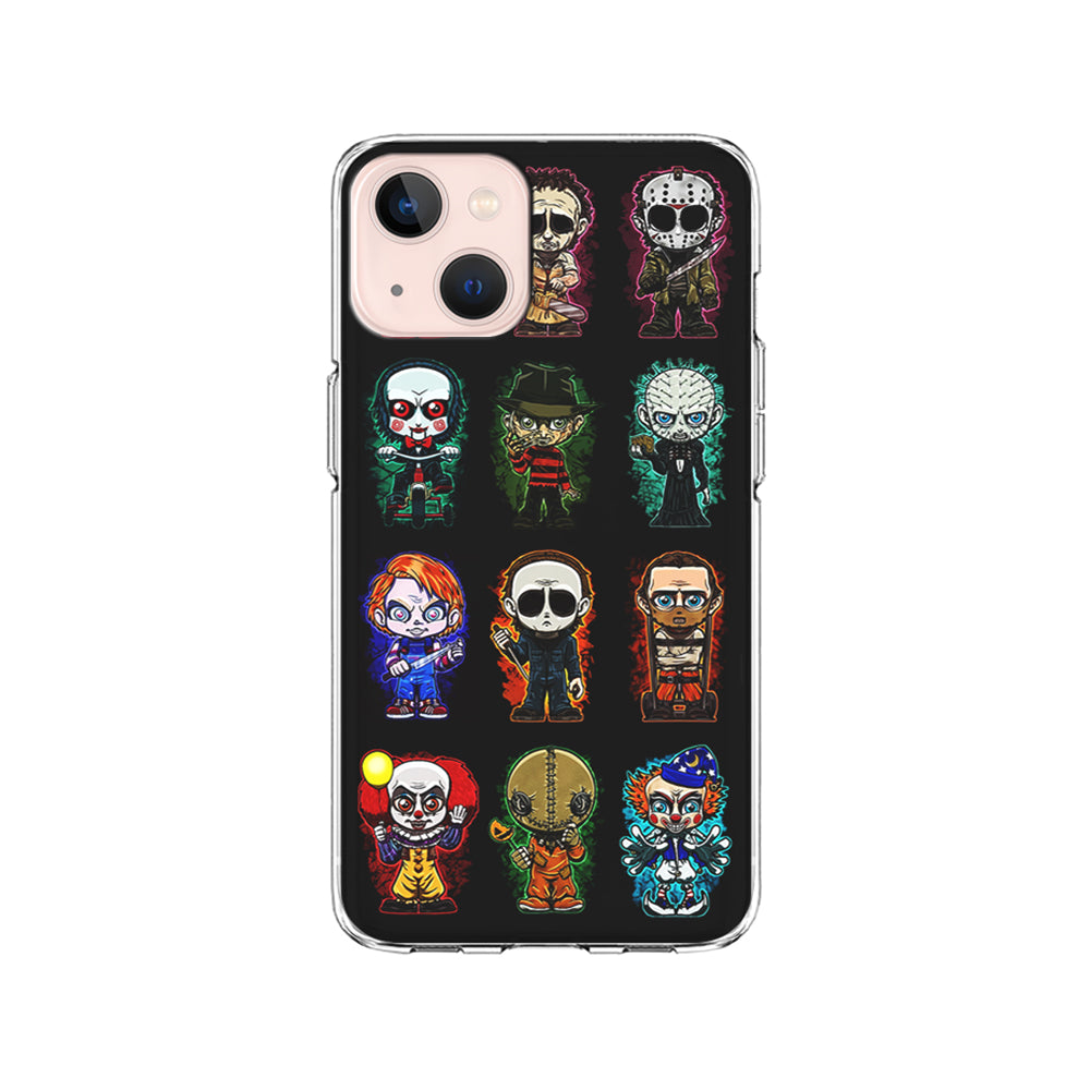 Scary Movie Horror Chibi iPhone 15 Plus Case