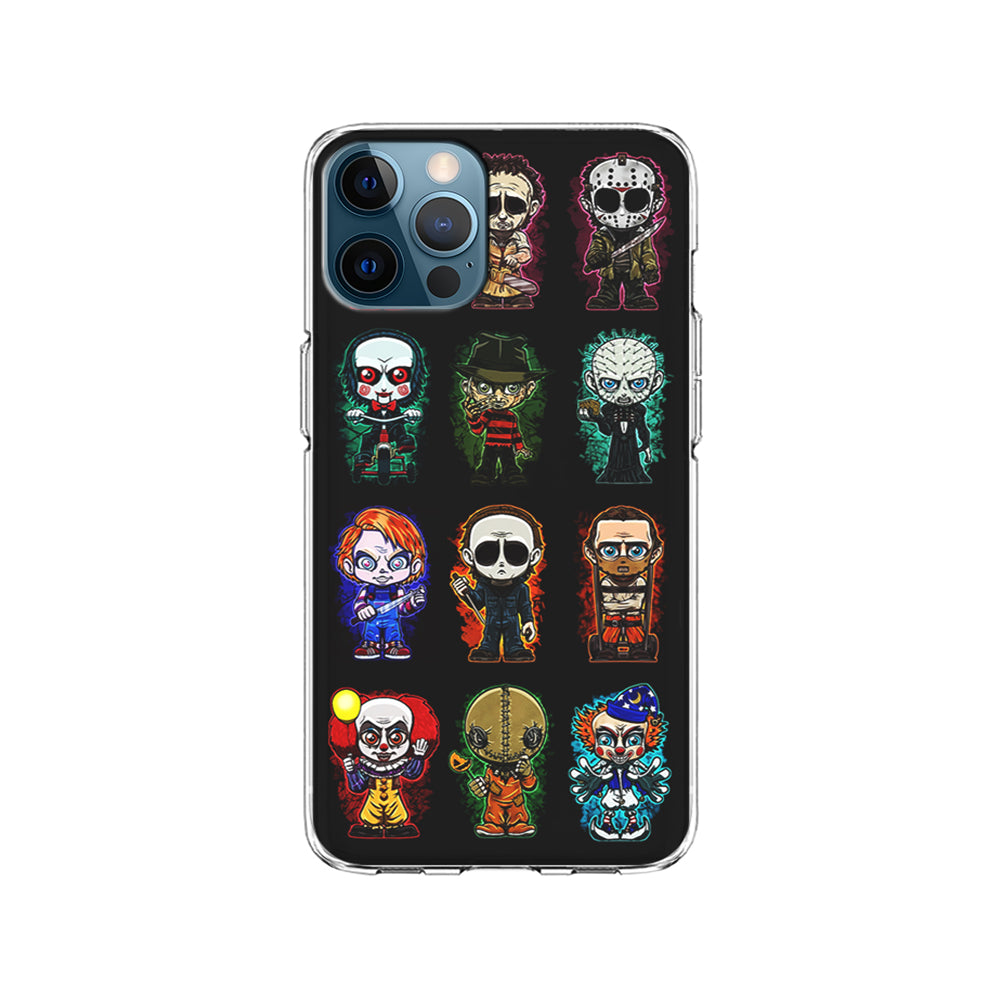 Scary Movie Horror Chibi iPhone 15 Pro Case