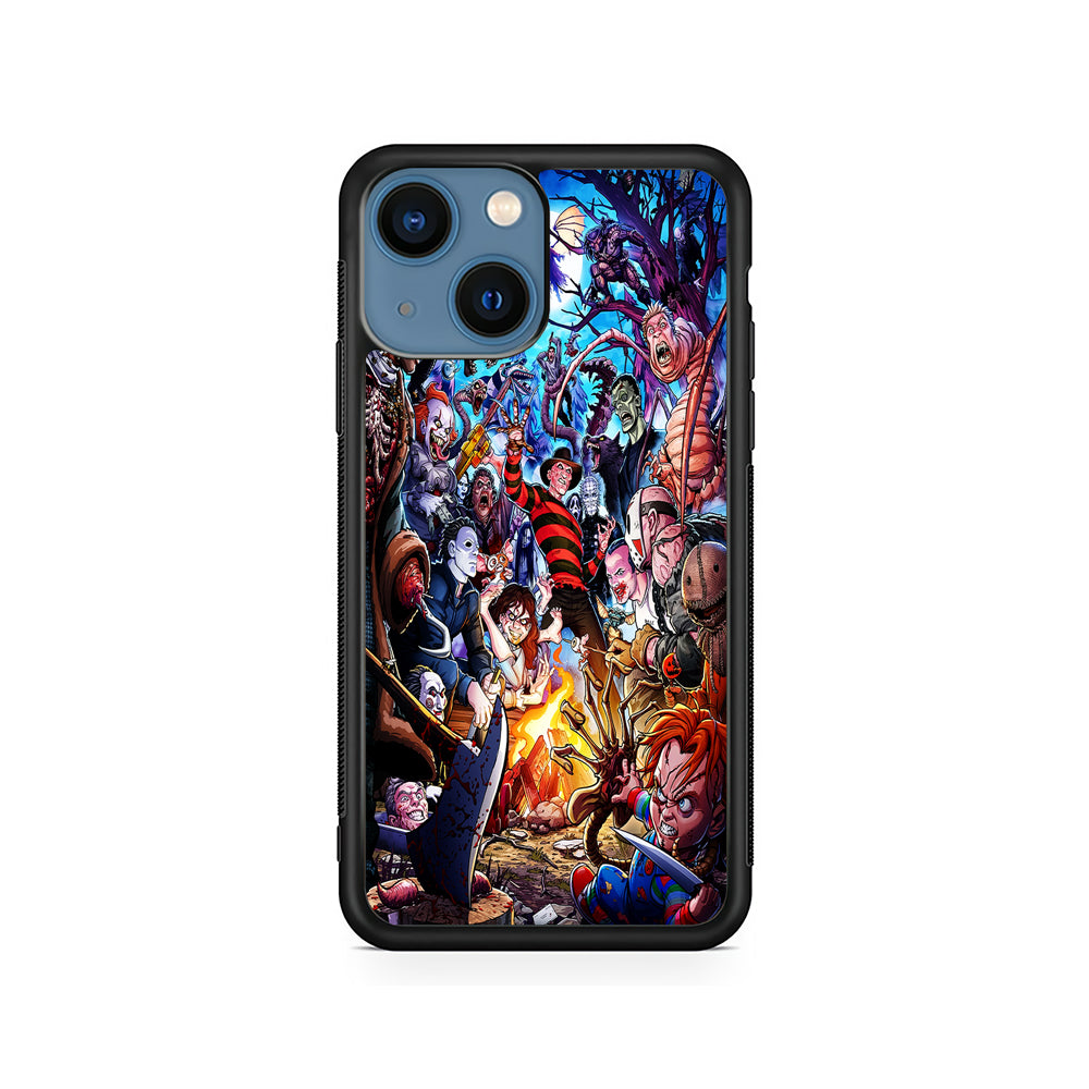 Scary Movie Horror Main Characters iPhone 15 Plus Case