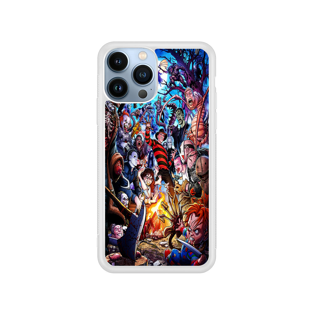 Scary Movie Horror Main Characters iPhone 15 Pro Case