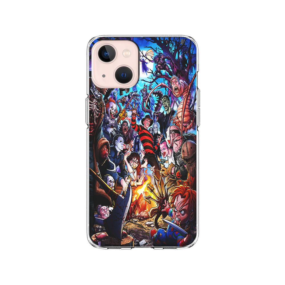 Scary Movie Horror Main Characters iPhone 15 Plus Case