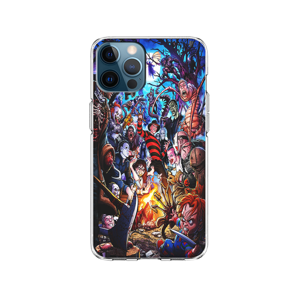 Scary Movie Horror Main Characters iPhone 15 Pro Case