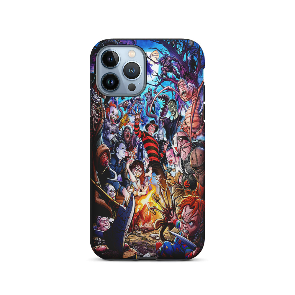 Scary Movie Horror Main Characters iPhone 15 Pro Case