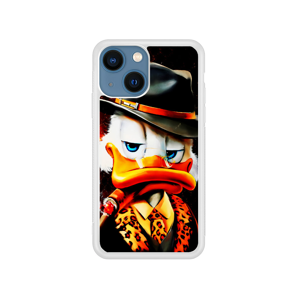 Scrooge McDuck Gangster Style iPhone 15 Plus Case