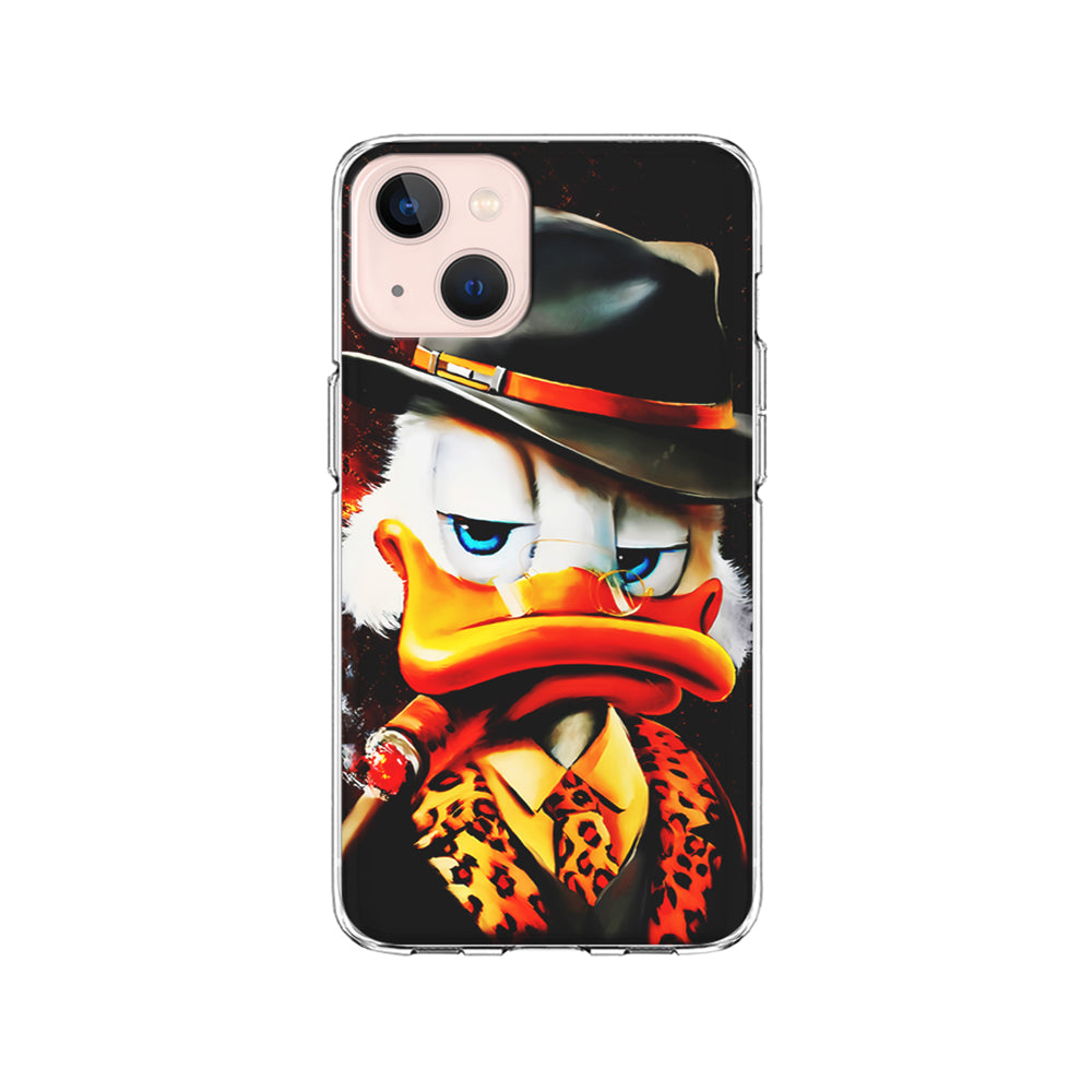 Scrooge McDuck Gangster Style iPhone 15 Plus Case