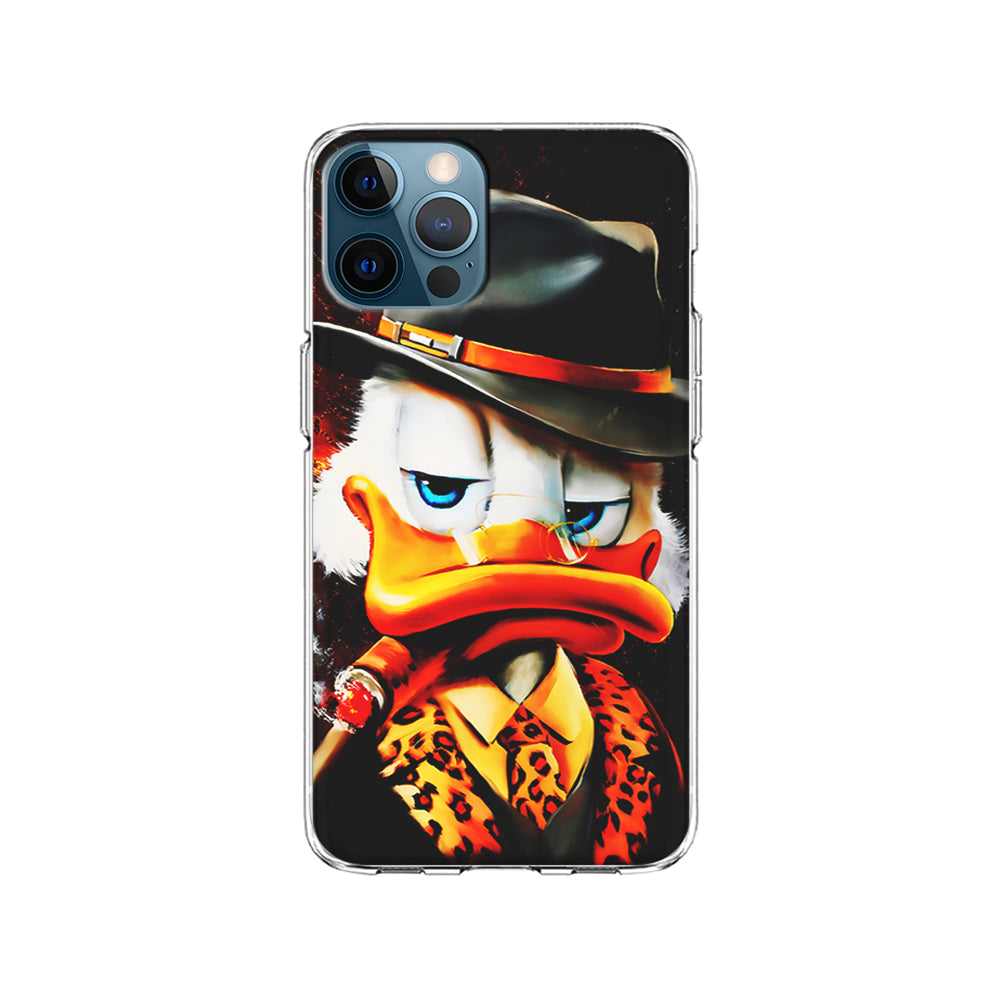 Scrooge McDuck Gangster Style iPhone 15 Pro Case