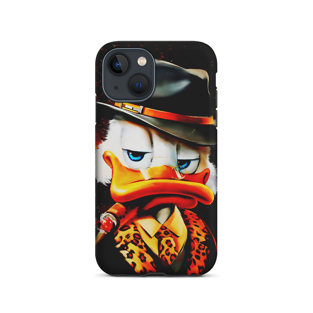 Scrooge McDuck Gangster Style iPhone 15 Plus Case