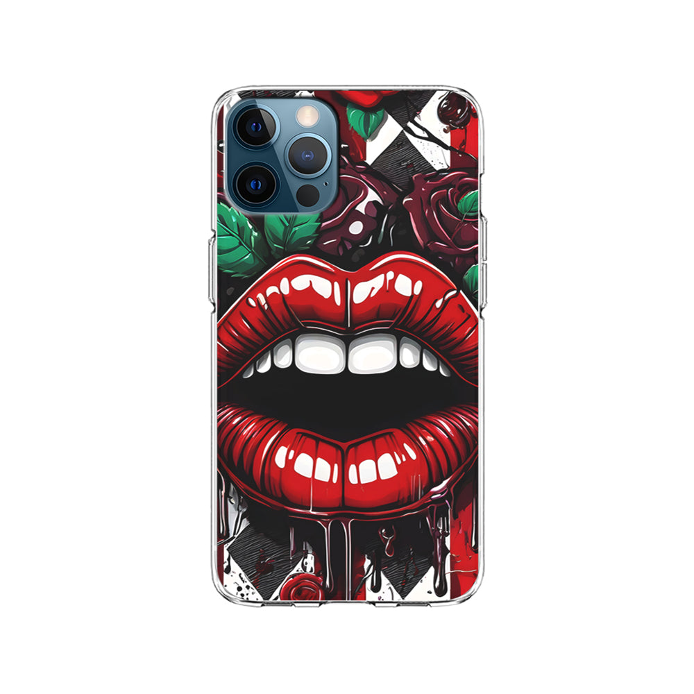 Sexy Big Lips Closeup iPhone 15 Pro Case