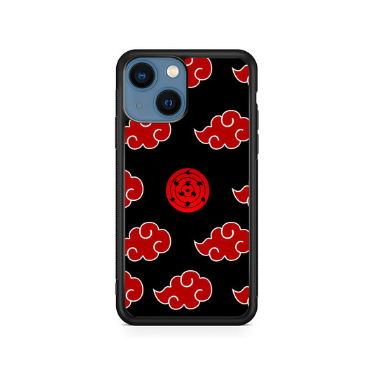 Sharingan and Akatsuki Naruto iPhone 15 Plus Case