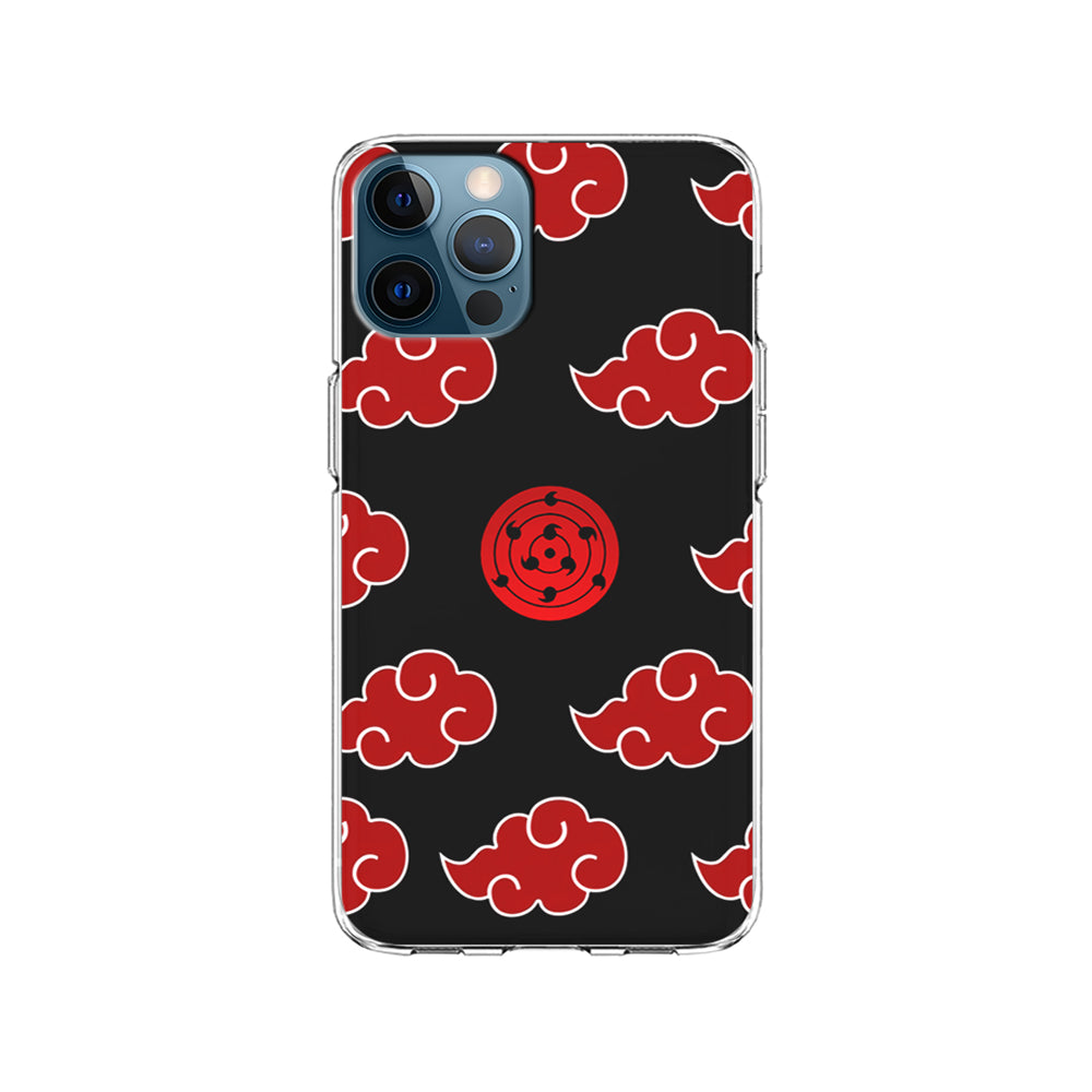 Sharingan and Akatsuki Naruto iPhone 15 Pro Case