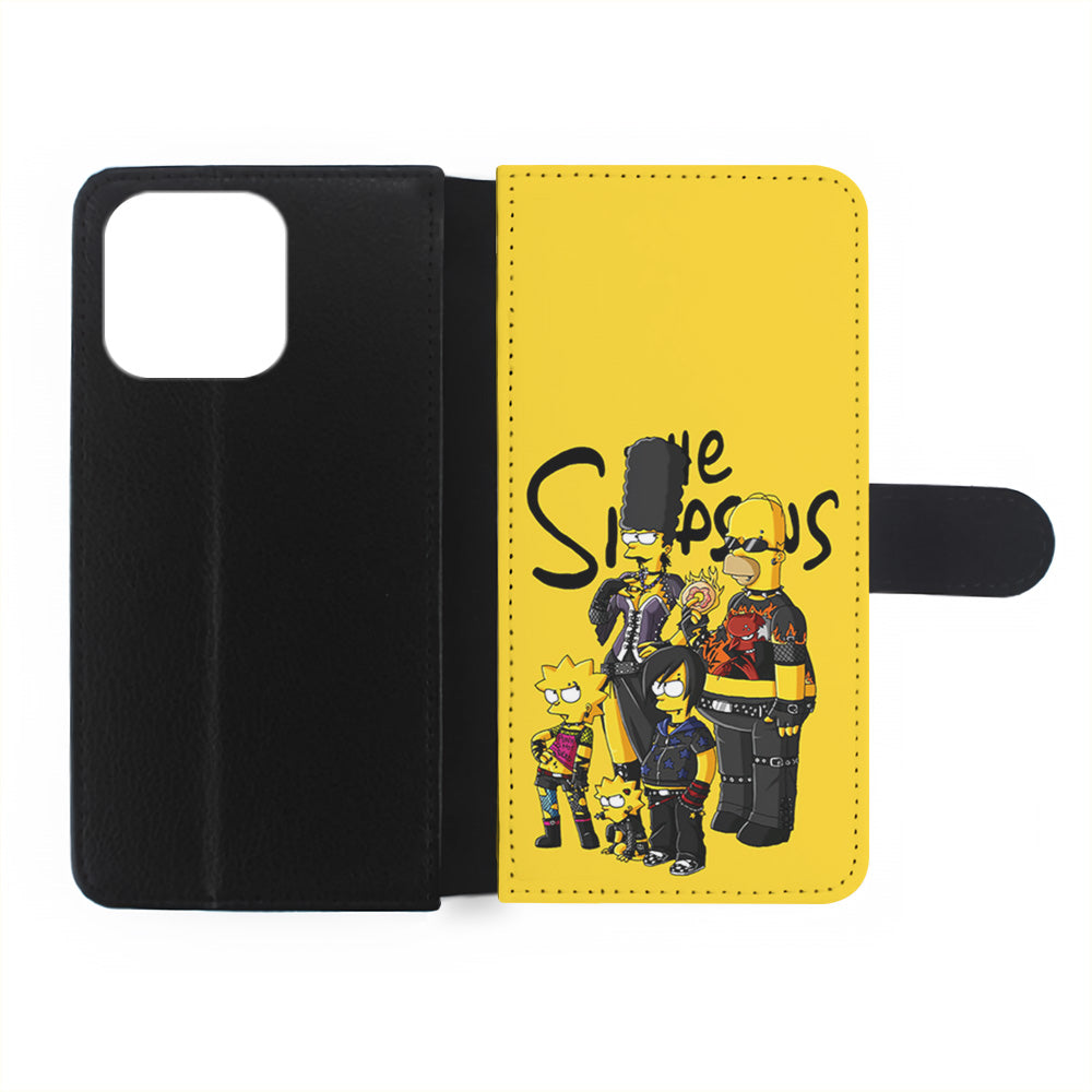 Simpsons Rock n' Roll Family iPhone 15 Plus Case