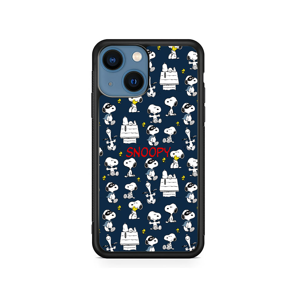 Snoopy All Activity iPhone 15 Plus Case