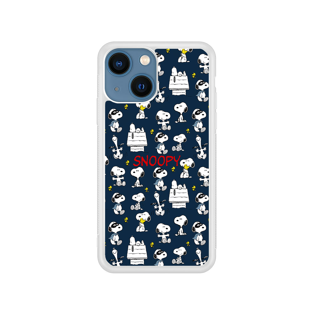 Snoopy All Activity iPhone 15 Plus Case