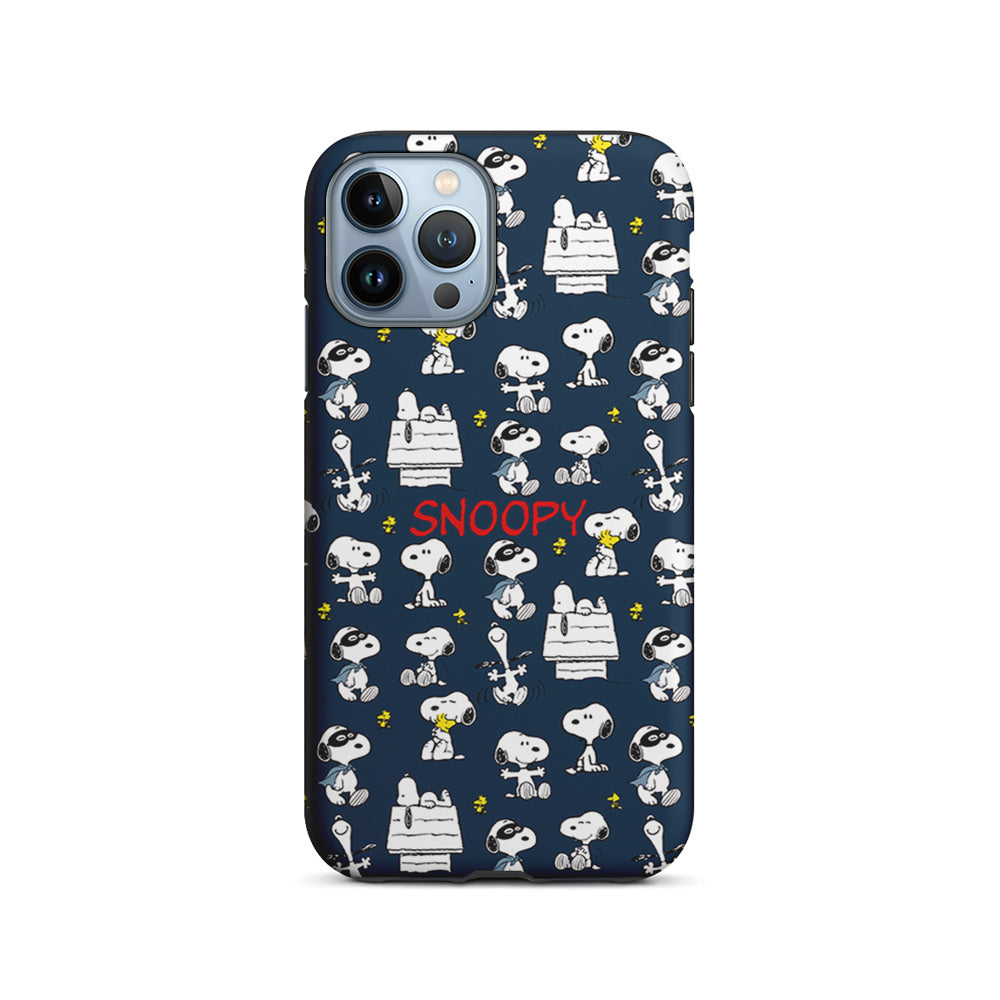 Snoopy All Activity iPhone 15 Pro Case